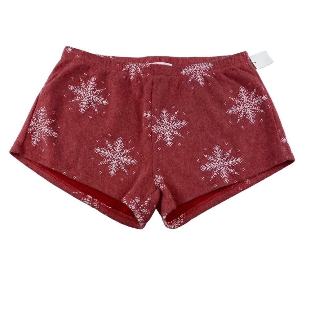 NWT Grayson Threads Snowflake Pajama Short Small - Picture 2 of 6